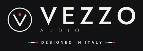Logo with Designed in Italy · dark backgrounds