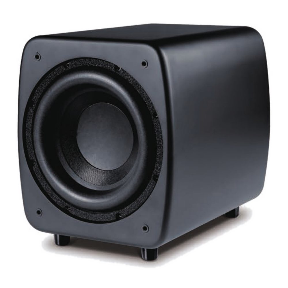 N10B subwoofer in matte black